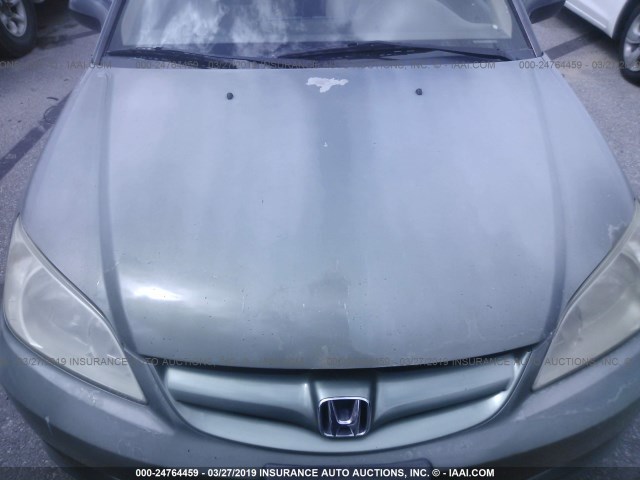 1HGES16394L006005 - 2004 HONDA CIVIC DX VP Yaşıl foto 6