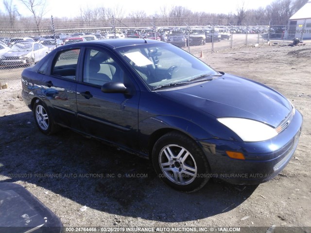 1FAFP34P12W173577 - 2002 FORD FOCUS SE/SE COMFORT BLUE photo 1