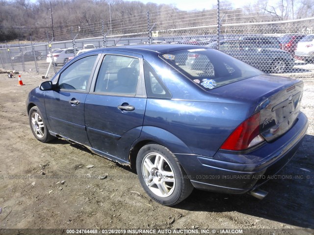 1FAFP34P12W173577 - 2002 FORD FOCUS SE/SE COMFORT BLUE photo 3