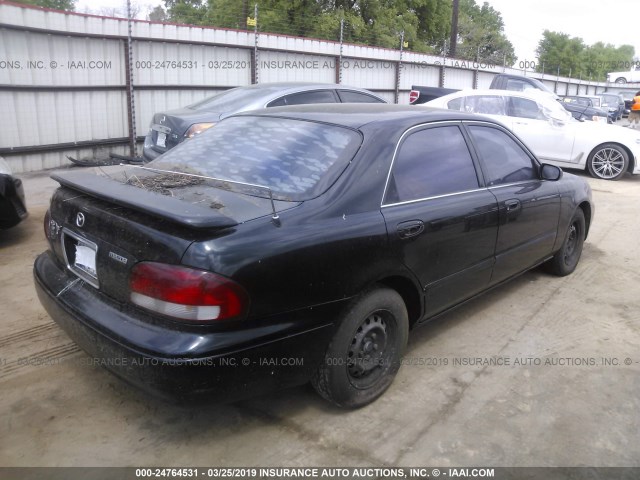 1YVGF22C2X5895661 - 1999 MAZDA 626 ES/LX BLACK photo 4