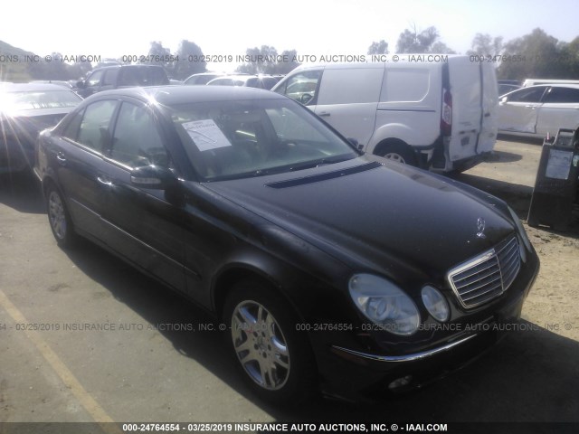 WDBUF65J03A109219 - 2003 MERCEDES-BENZ E 320 BLACK photo 1