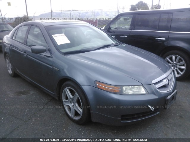 19UUA66254A068970 - 2004 ACURA TL GRAY photo 1