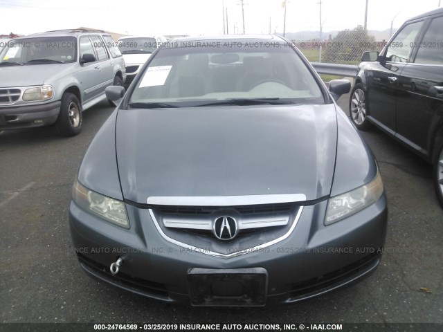 19UUA66254A068970 - 2004 ACURA TL GRAY photo 6