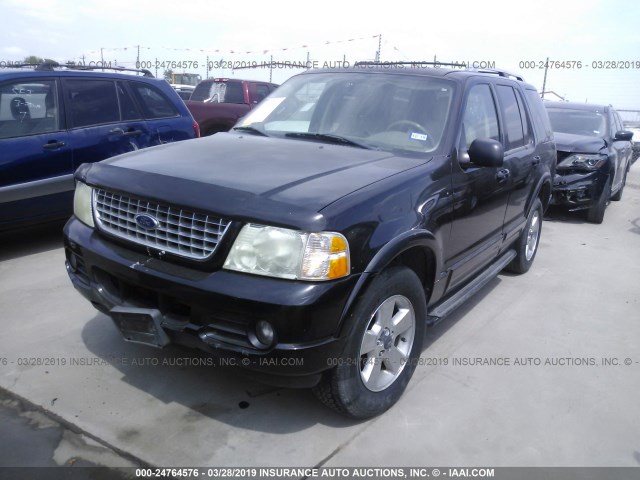 1FMZU65K93UB34569 - 2003 FORD EXPLORER LIMITED BLACK photo 2