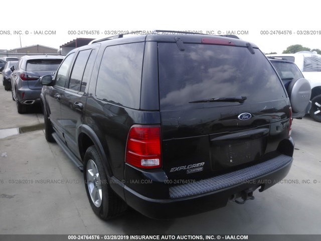 1FMZU65K93UB34569 - 2003 FORD EXPLORER LIMITED BLACK photo 3