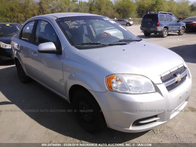 KL1TD5DE0BB143632 - 2011 CHEVROLET AVEO LS/LT Күміс фото 1