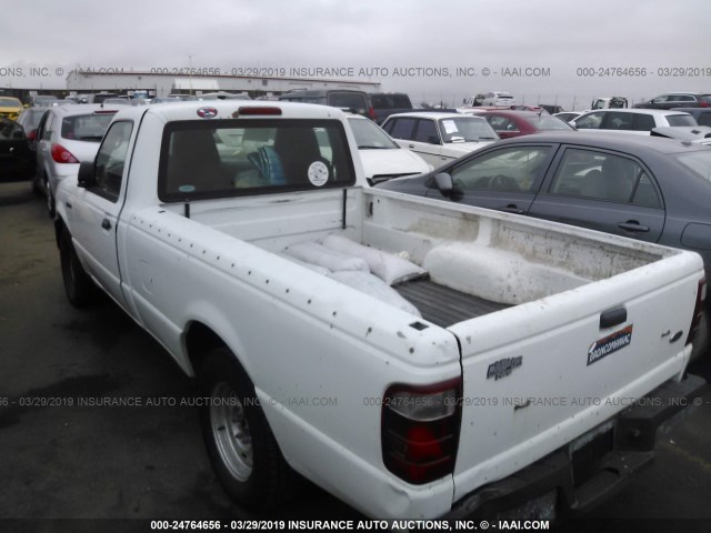 1FTYR10U64PA56457 - 2004 FORD RANGER WHITE photo 8