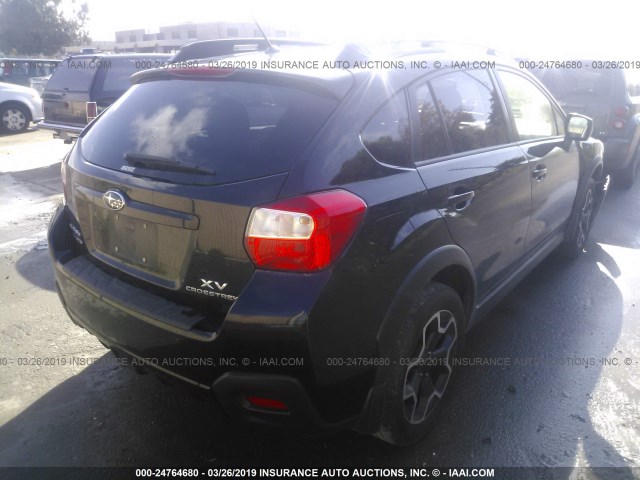 JF2GPAGC8DH843064 - 2013 SUBARU XV CROSSTREK 2.0 LIMITED BLACK photo 4