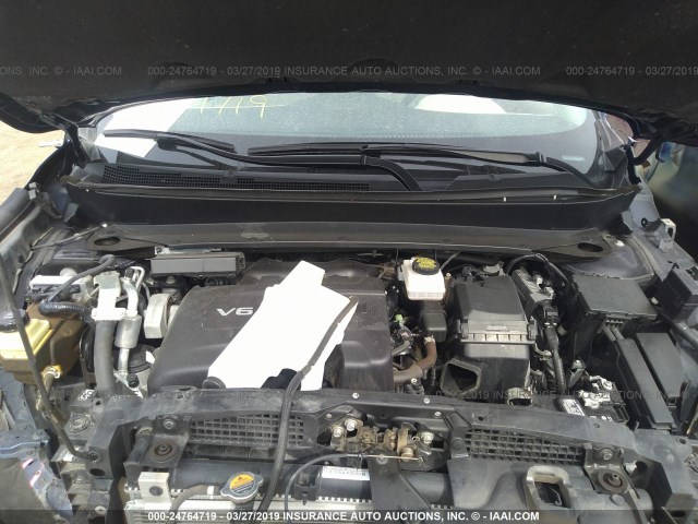 5N1DR2MM6HC624388 - 2017 NISSAN PATHFINDER S/SV/SL/PLATINUM BLUE photo 10