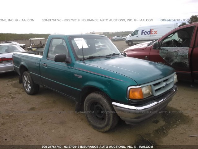 1FTCR10A3SUB21182 - 1995 FORD RANGER GREEN photo 1