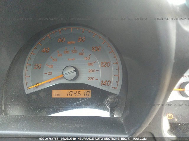 JTKDE177670219737 - 2007 TOYOTA SCION TC RED photo 7