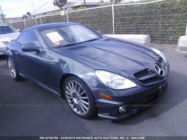 WDBWK5EA3AF230437 - 2010 MERCEDES-BENZ SLK 300 GRAY photo 1