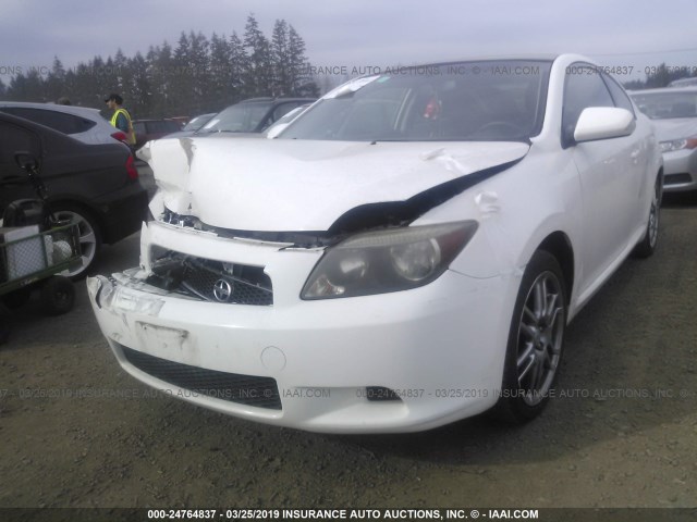 JTKDE177150046755 - 2005 TOYOTA SCION TC WHITE photo 2