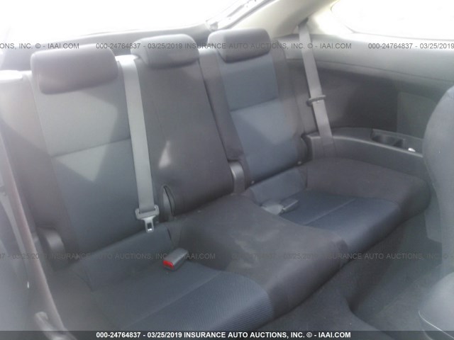 JTKDE177150046755 - 2005 TOYOTA SCION TC WHITE photo 8