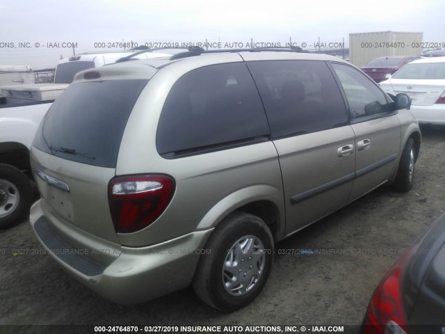 1A4GP45R46B706761 - 2006 CHRYSLER TOWN & COUNTRY  GOLD photo 4