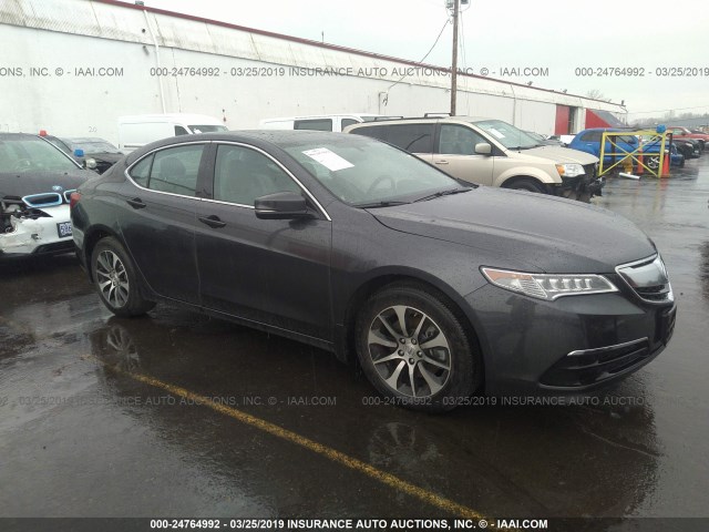 19UUB1F32GA009324 - 2016 ACURA TLX GRAY photo 1