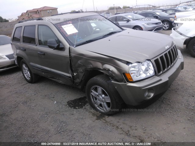 1J4HR48NX5C712838 - 2005 JEEP GRAND CHEROKEE LAREDO/COLUMBIA/FREEDOM 金色 照片 1