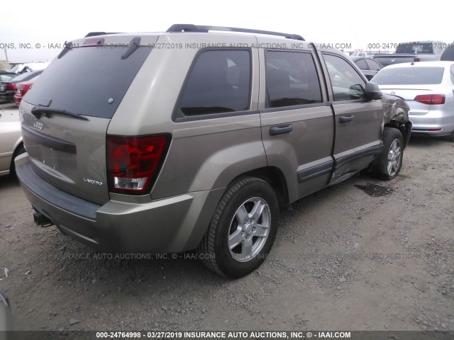 1J4HR48NX5C712838 - 2005 JEEP GRAND CHEROKEE LAREDO/COLUMBIA/FREEDOM 金色 照片 4