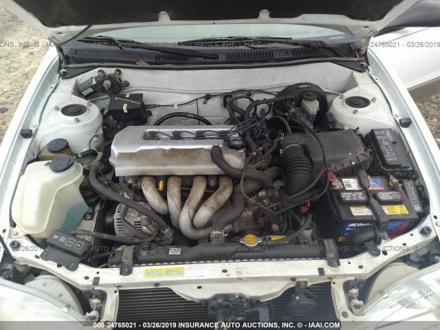 1NXBR12E6WZ124431 - 1998 TOYOTA COROLLA VE/CE/LE WHITE photo 10