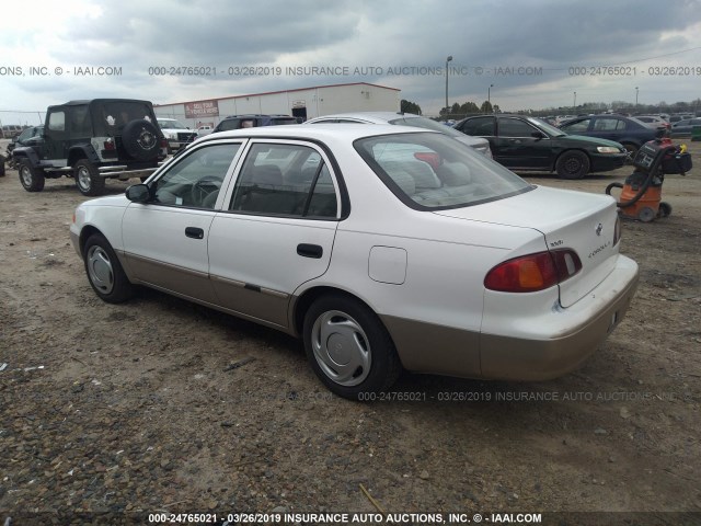 1NXBR12E6WZ124431 - 1998 TOYOTA COROLLA VE/CE/LE WHITE photo 3