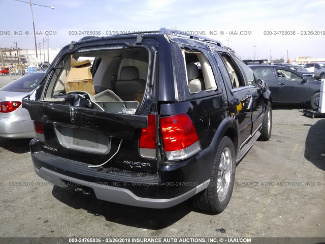 5LMEU68H53ZJ09375 - 2003 LINCOLN AVIATOR 黑色 照片 4