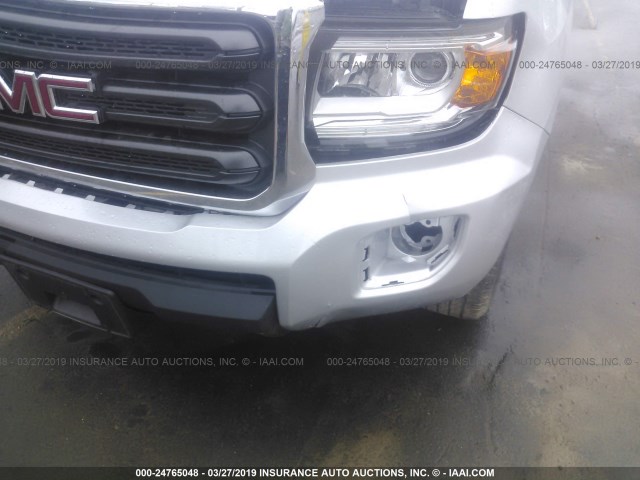 1GTG5BEA3J1280831 - 2018 GMC CANYON SILVER photo 6