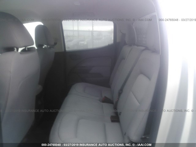 1GTG5BEA3J1280831 - 2018 GMC CANYON SILVER photo 8