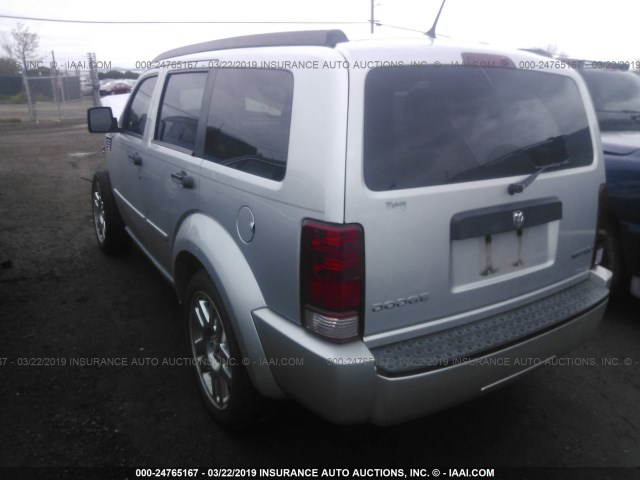 1D4PT4GKXBW574323 - 2011 DODGE NITRO HEAT SILVER photo 3