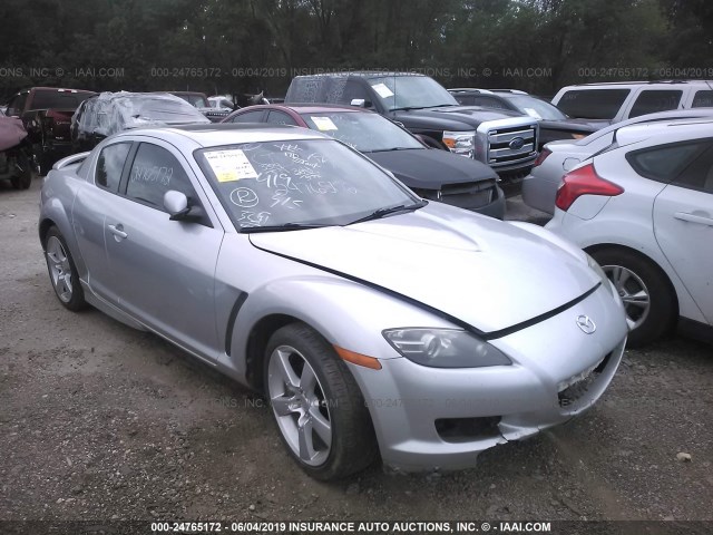 JM1FE173740112690 - 2004 MAZDA RX8 GRAY photo 1