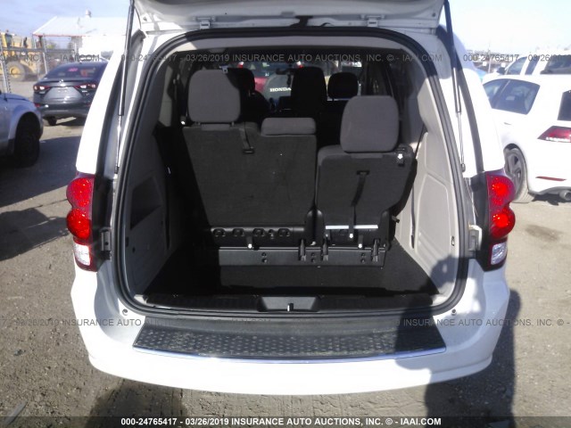 2C4RDGBG7HR728169 - 2017 DODGE GRAND CARAVAN SE WHITE photo 8