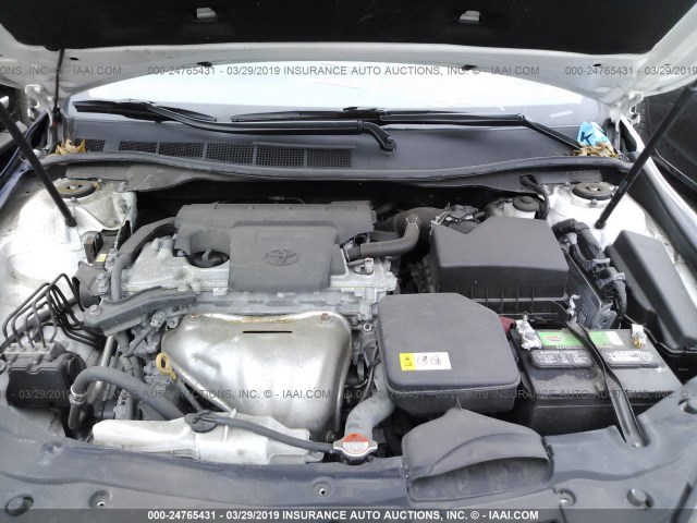 4T1BF1FK9GU267397 - 2016 TOYOTA CAMRY LE/XLE/SE/XSE WHITE photo 10