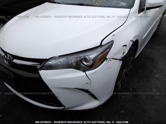 4T1BF1FK9GU267397 - 2016 TOYOTA CAMRY LE/XLE/SE/XSE WHITE photo 6