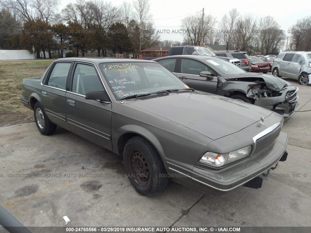 1G4AG55MXT6420452 - 1996 BUICK CENTURY SPECIAL/CUSTOM/LIMITED GRAY photo 1