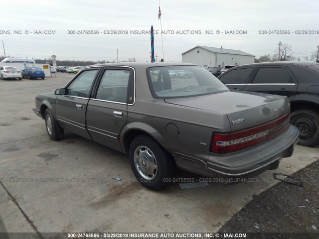 1G4AG55MXT6420452 - 1996 BUICK CENTURY SPECIAL/CUSTOM/LIMITED GRAY photo 3