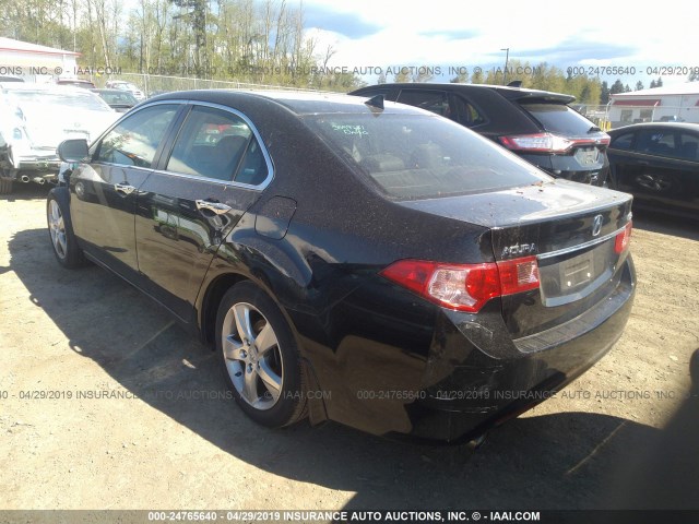 JH4CU2F66DC007126 - 2013 ACURA TSX TECH BLACK photo 3