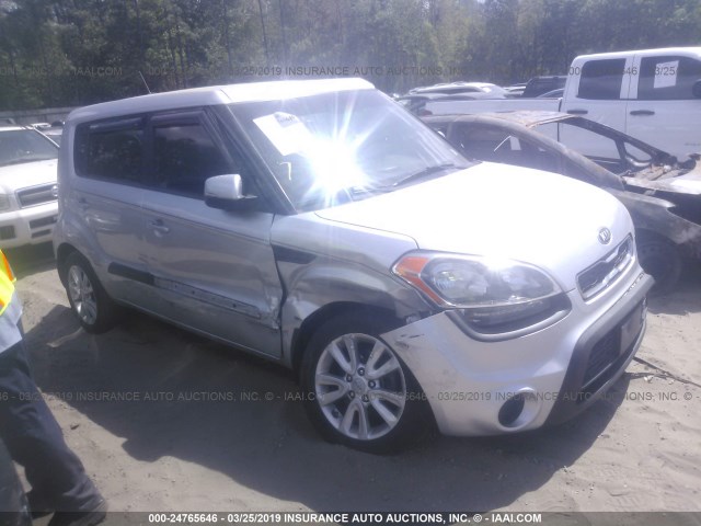 KNDJT2A67D7559214 - 2013 KIA SOUL +/!/SPORT SILVER photo 1