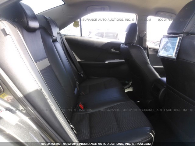4T1BF1FKXCU028547 - 2012 TOYOTA CAMRY SE/LE/XLE 灰色 照片 8