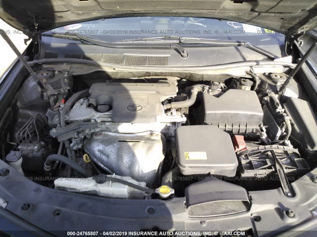 4T1BF1FK7EU366250 - 2014 TOYOTA CAMRY L/SE/LE/XLE 黑色 照片 10