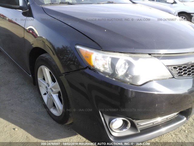 4T1BF1FK7EU366250 - 2014 TOYOTA CAMRY L/SE/LE/XLE 黑色 照片 6