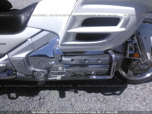 1HFSC47F66A504367 - 2006 HONDA GL1800 WHITE photo 8