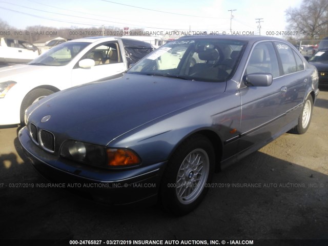 WBADM6332XBY25855 - 1999 BMW 528 I AUTOMATIC BLACK photo 2