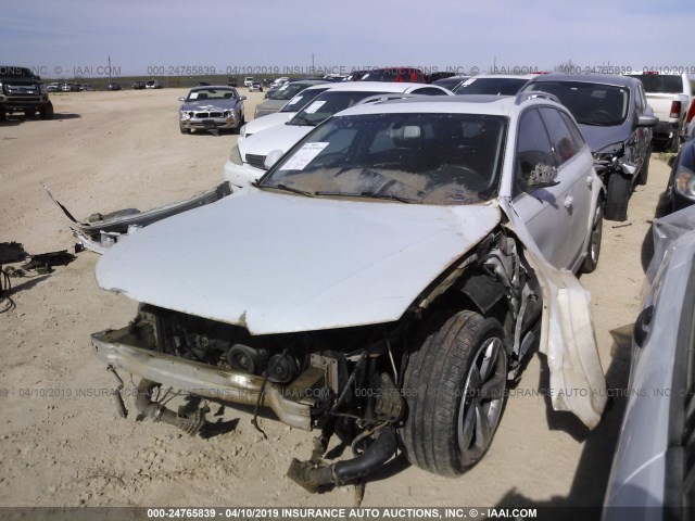 WA1UFAFL2DA184245 - 2013 AUDI A4 ALLROAD PREMIUM PLUS WHITE photo 2