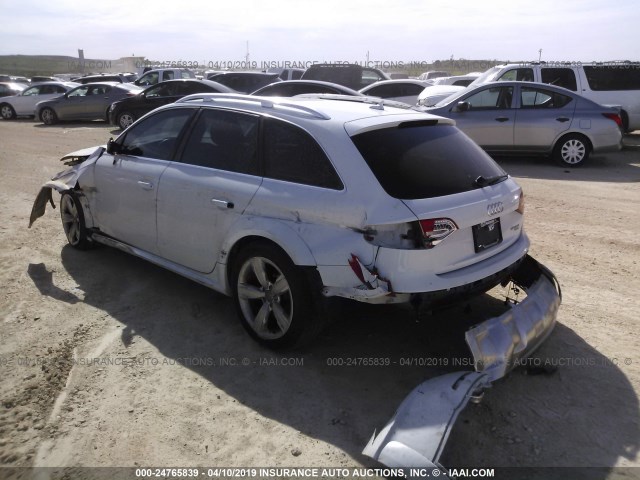WA1UFAFL2DA184245 - 2013 AUDI A4 ALLROAD PREMIUM PLUS WHITE photo 3