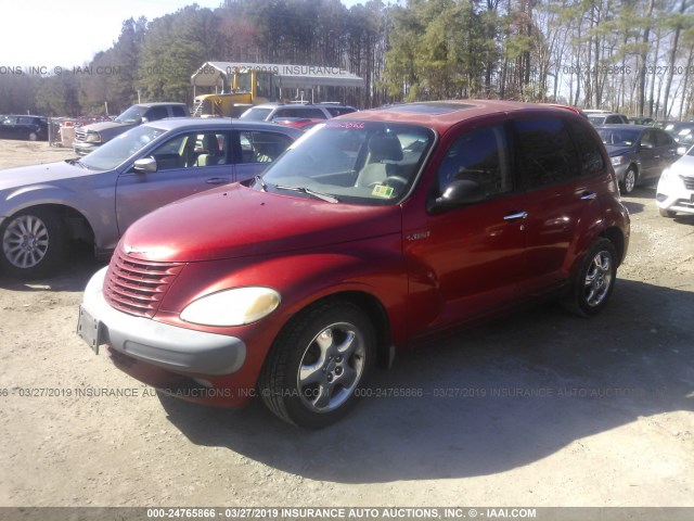 3C8FY68B52T205703 - 2002 CHRYSLER PT CRUISER LIMITED/DREAM CRUISER RED photo 2