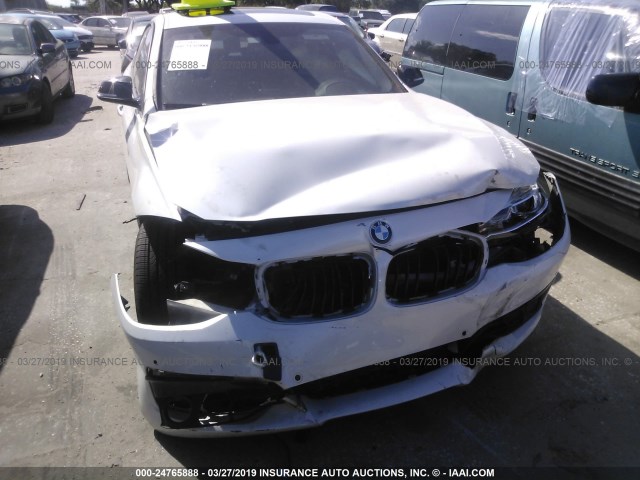 WBA3X5C53FD561840 - 2015 BMW 328 XIGT WHITE photo 6
