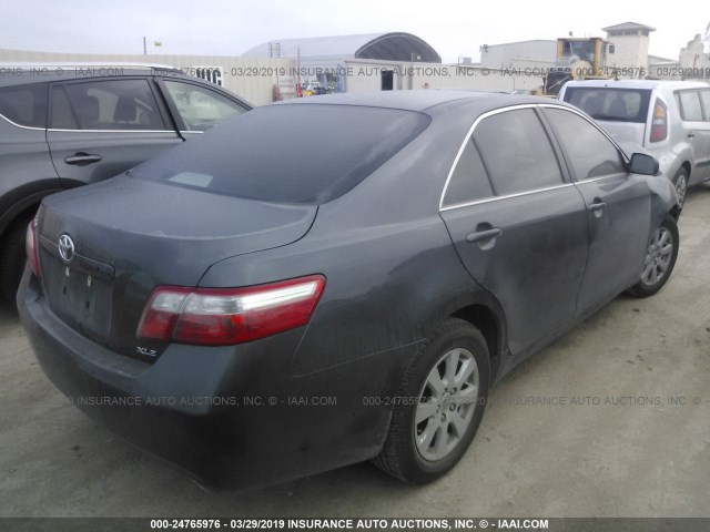 4T1BE46K59U352843 - 2009 TOYOTA CAMRY SE/LE/XLE GRAY photo 4