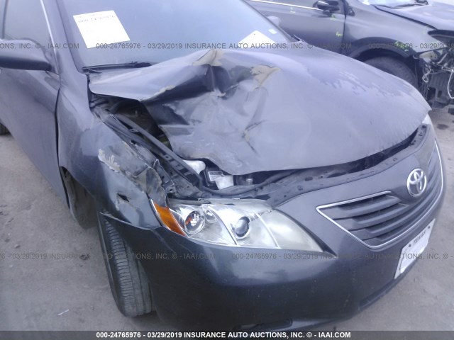 4T1BE46K59U352843 - 2009 TOYOTA CAMRY SE/LE/XLE GRAY photo 6