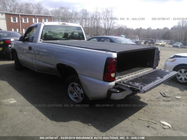 1GCEC14XX4Z140813 - 2004 CHEVROLET SILVERADO C1500 GRAY photo 3