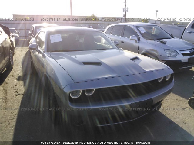 2C3CDZAG2HH531973 - 2017 DODGE CHALLENGER SXT GRAY photo 1