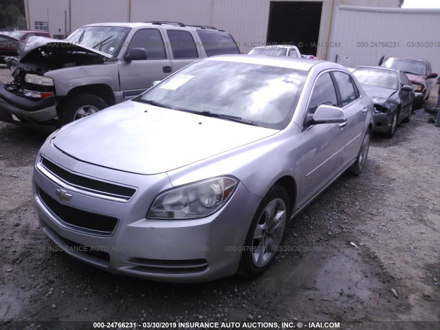 1G1ZG57BX9F122231 - 2009 CHEVROLET MALIBU LS SILVER photo 2